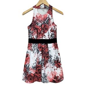 strapless open back dress Clemira Pleated Mini Dress main image 0